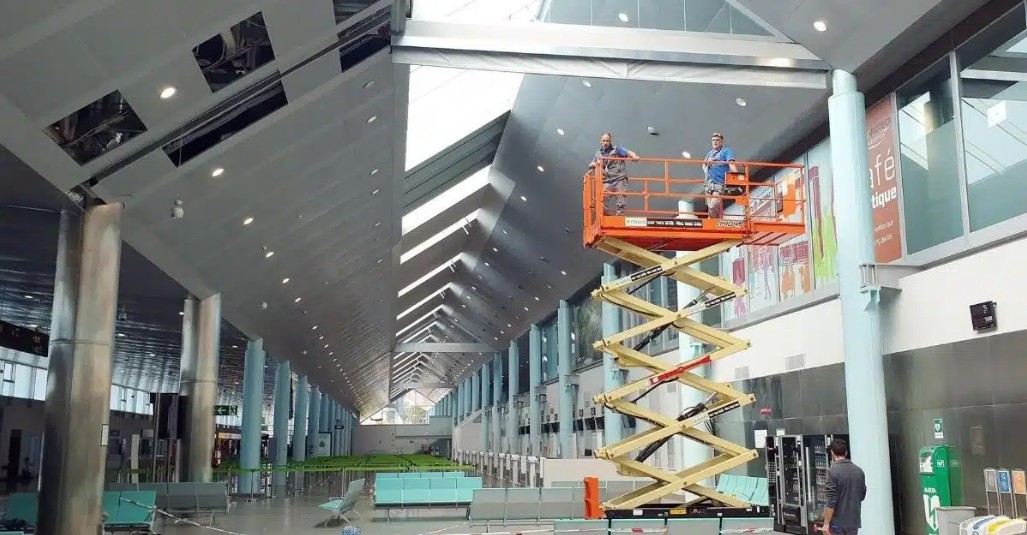 Passenger terminals fire protection